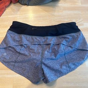 Grey lulu shorts